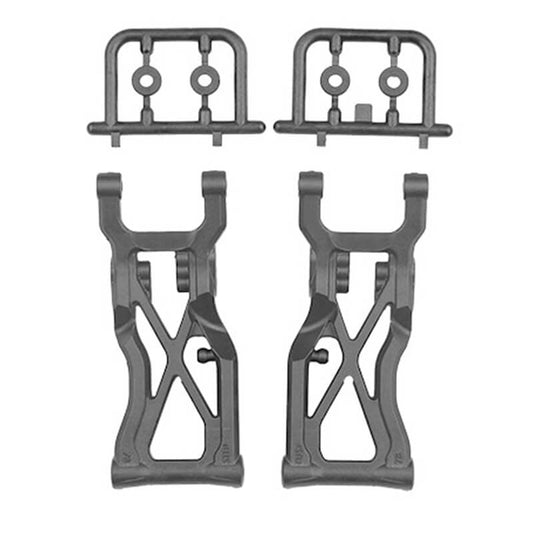 TEAM ASSOCIATED RC10B7.1 FT CARBON REAR SUSPENSION ARMS V2 78MM
