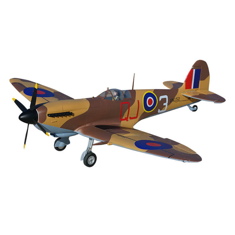 XFLY SUPERMARINE SPITFIRE MKIX BROWN 1200MM WITHOUT TX/RX/BATT