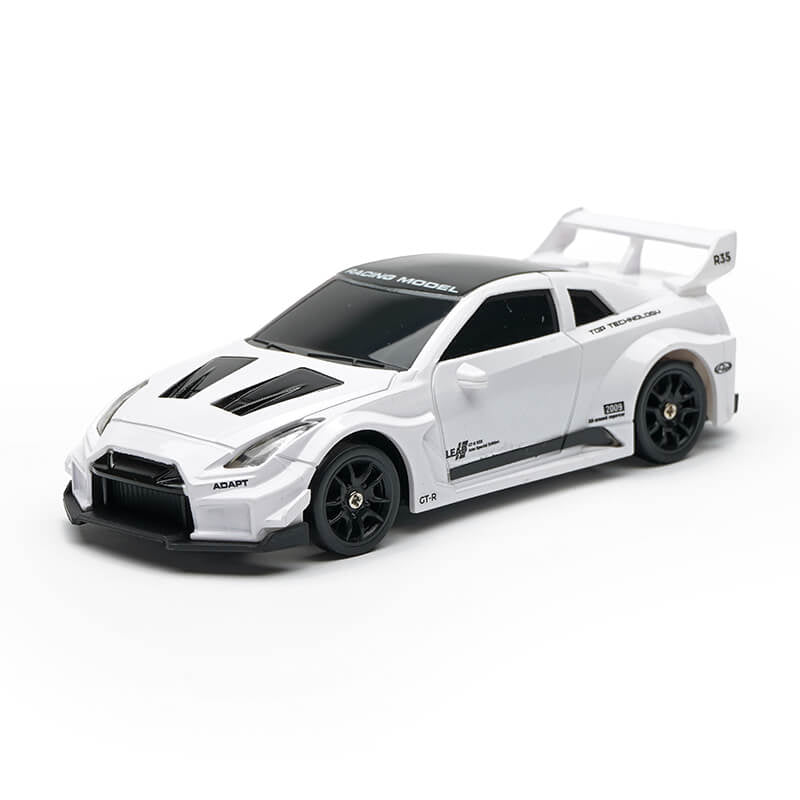 E-ZEE RC 1/43 LIGHTING 350Z 4WD DRIFT CAR WITH GYRO - WHITE