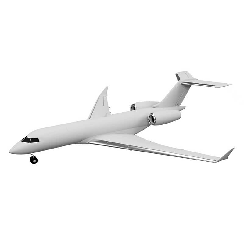 XFLY TWIN 40MM J-65 EDF BUSINESS JET PNP - WHITE