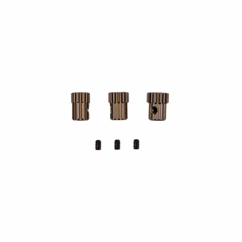 TEAM ASSOCIATED RC28R FT ALUMINIUM PINION GEAR SET 64DP 12/13/14T
