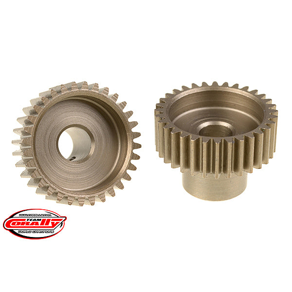 CORALLY 48 DP PINION SHORT HARDENED STEEL 32 TEETH 5MM