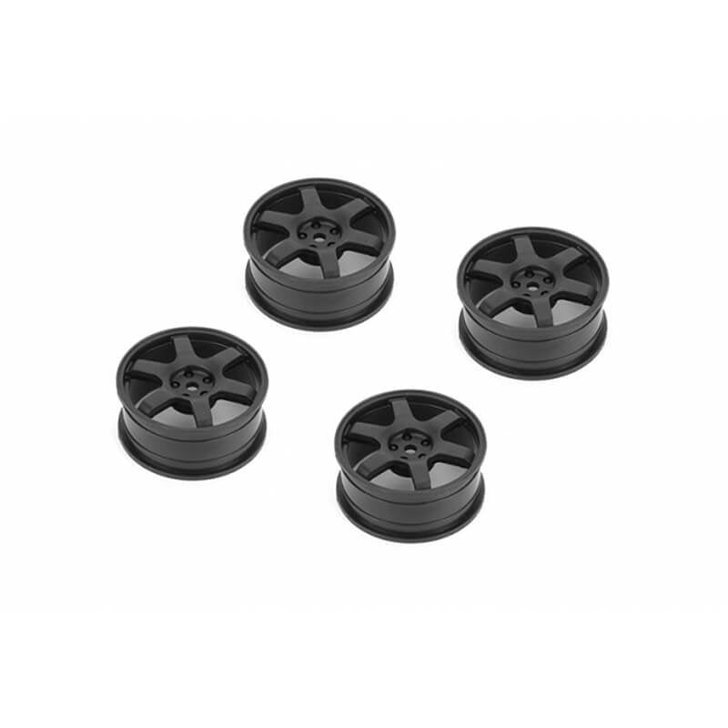 LOUISE RC 6 SPOKE WHEEL-BLACK/24MM(ET-0MM)