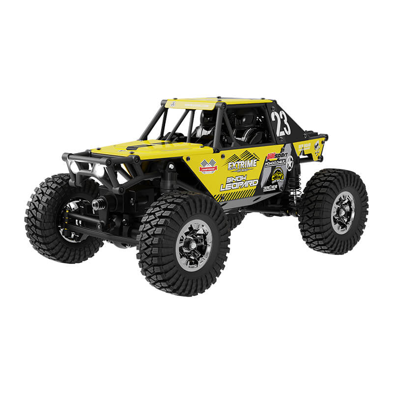 UDI RC UCX24 SNOW LEOPARD 1/24 CRAWLER RTR BRUSHLESS 4WS YELLOW