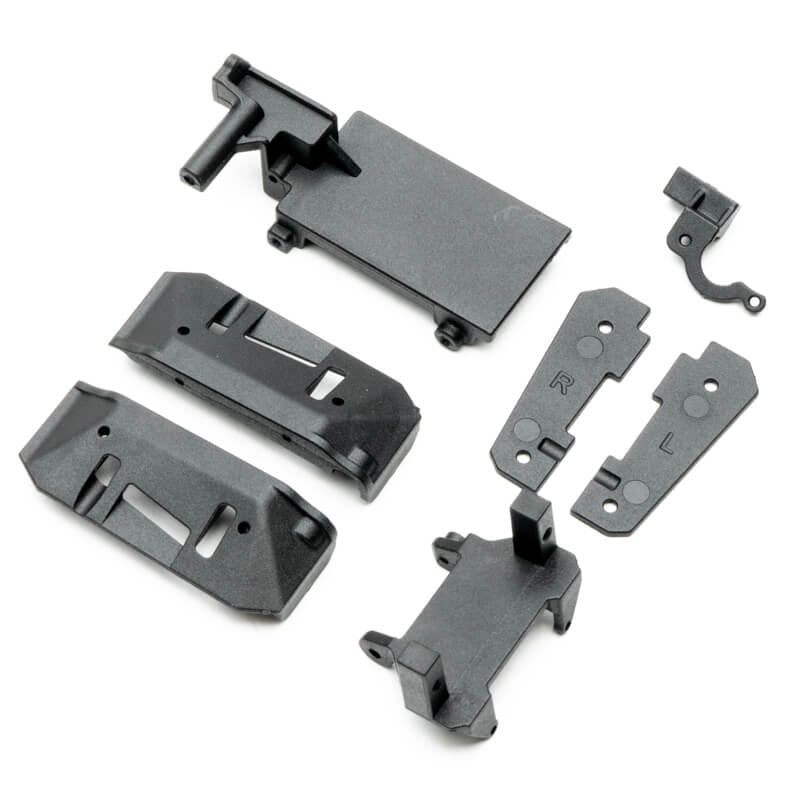 FTX UTAH 2.0 SERVO MOUNT & L/F CHASSIS SIDE PLATES