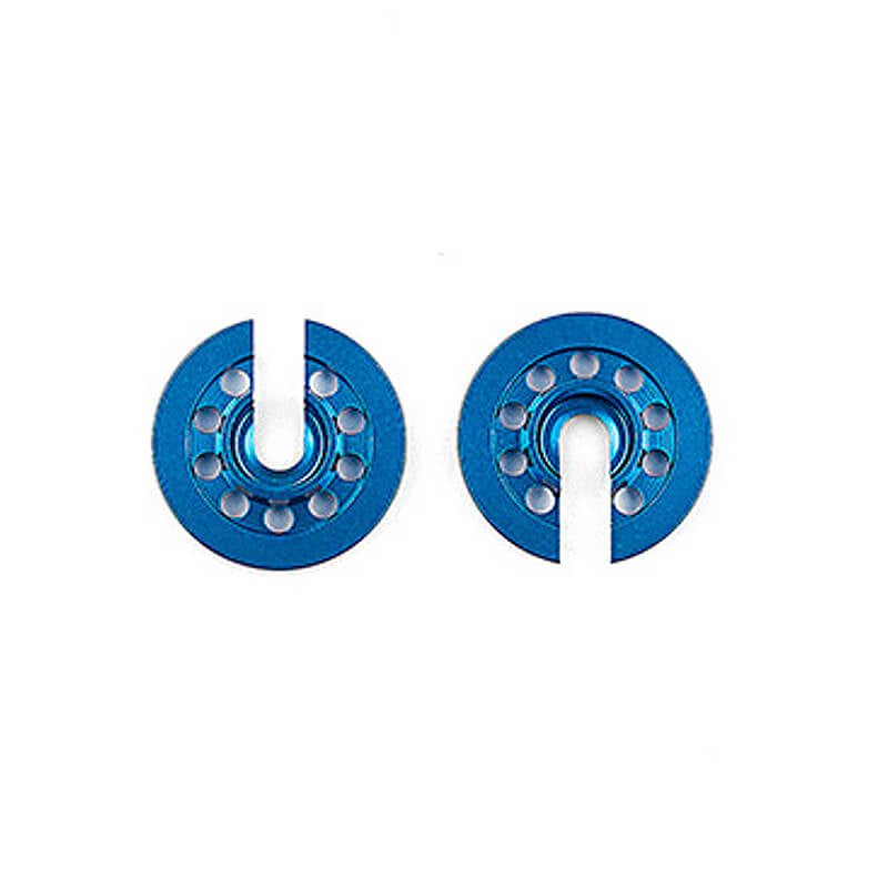 TEAM ASSOCIATED DC10 SHOCK SPRING CUPS ALUMINIUM