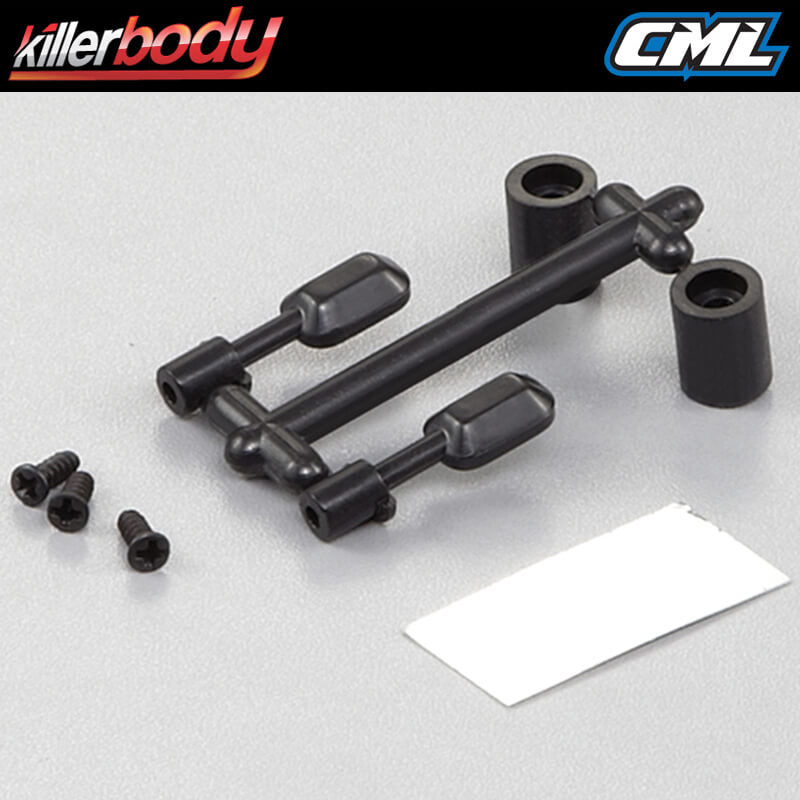 KILLERBODY WING MIRROR TYPE "G" SET 1/10 TRUCK