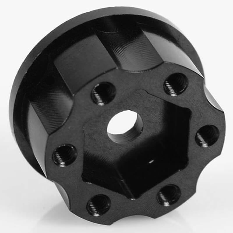 RC4WD 1.9"/2.2" 6 LUG STEEL WHEEL HEX HUB +6 OFFSET