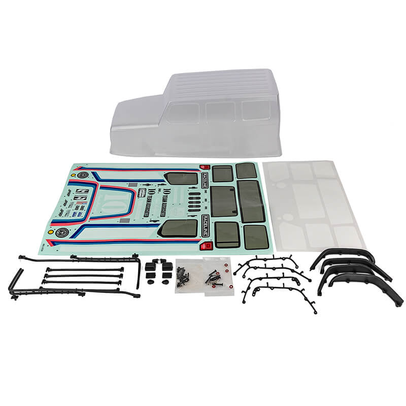 TEAM ASSOCIATED RC10 CATTLEMAN BODY SET CLEAR