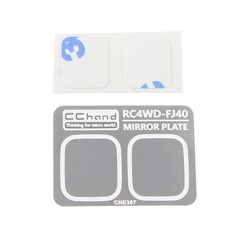 RC4WD MIRROR DECALS FOR RC4WD CRUISER BODYSHELL