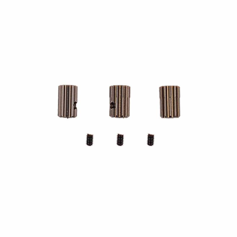 TEAM ASSOCIATED RC28R FT ALUMINIUM PINION GEAR SET 64DP 9/10/11T