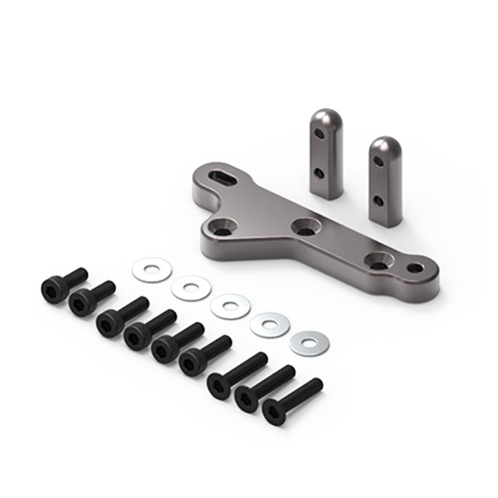 GMADE GA60 ALUMINUM AXLE SERVO MOUNT (TITANIUM GRAY)