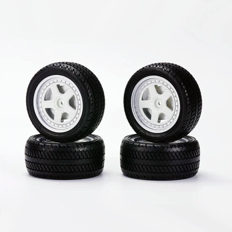 CARISMA M48S NISSAN R32 WHEEL & TYRE SET (MOUNTED)
