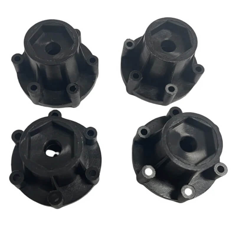 METHOD ADAPTOR 1/10 MT TYRE, 14MM HEX/25MM THICK (4PC)