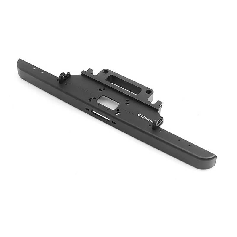 RC4WD CLASSIC FRONT BUMPER FOR TRAIL FINDER 2 KIT "LWB" W/1980 LAND CRUISER FJ55 LEXAN BODY (BLACK)