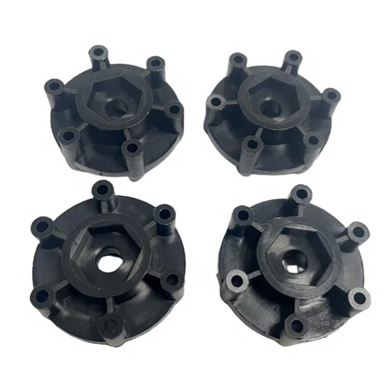 METHOD ADAPTOR 1/10 MT TYRE, 12MM HEX/13.2MM THICK (4PC)