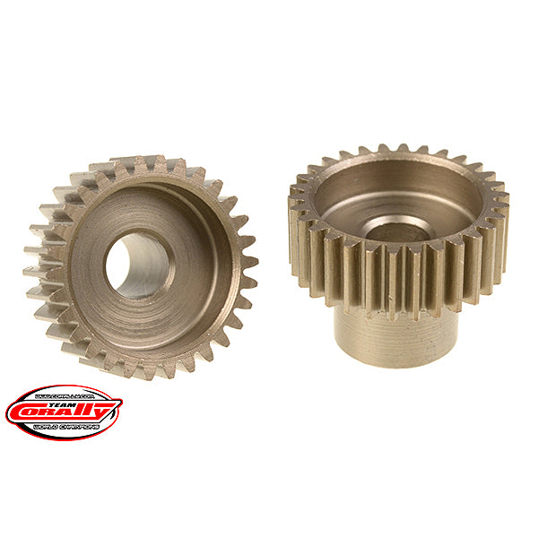CORALLY 48 DP PINION SHORT HARDENED STEEL 30 TEETH 5MM