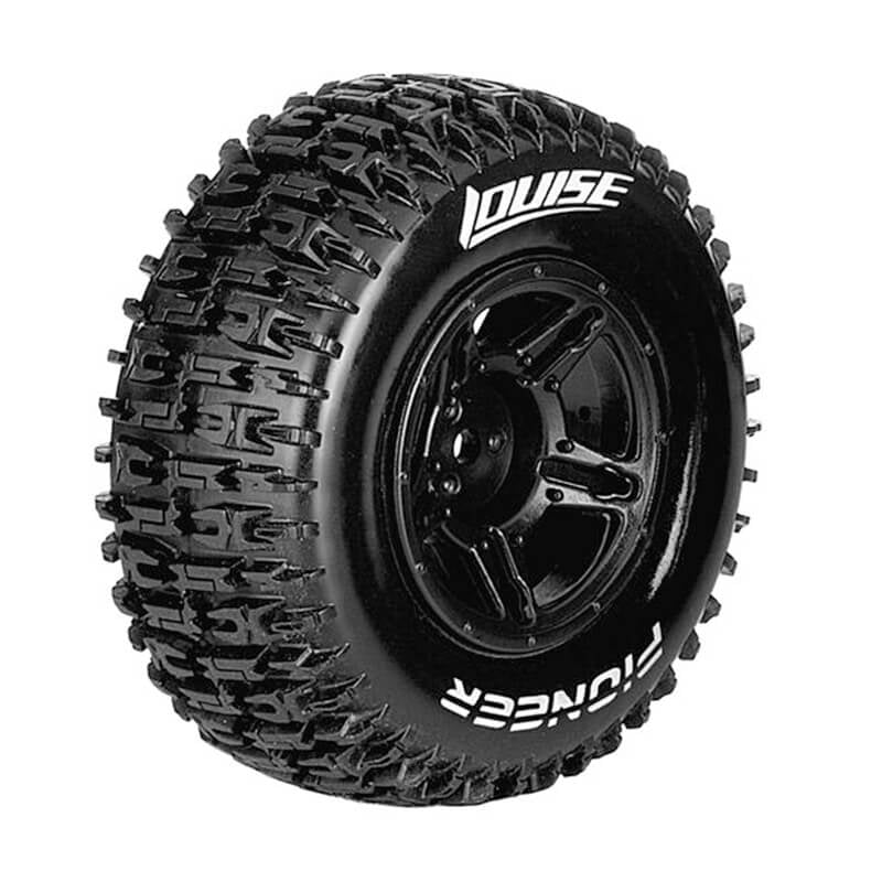 LOUISE RC SC-PIONEER 1/10 RR SOFT SLASH RR , SLASH 4*4 F/R BLACK