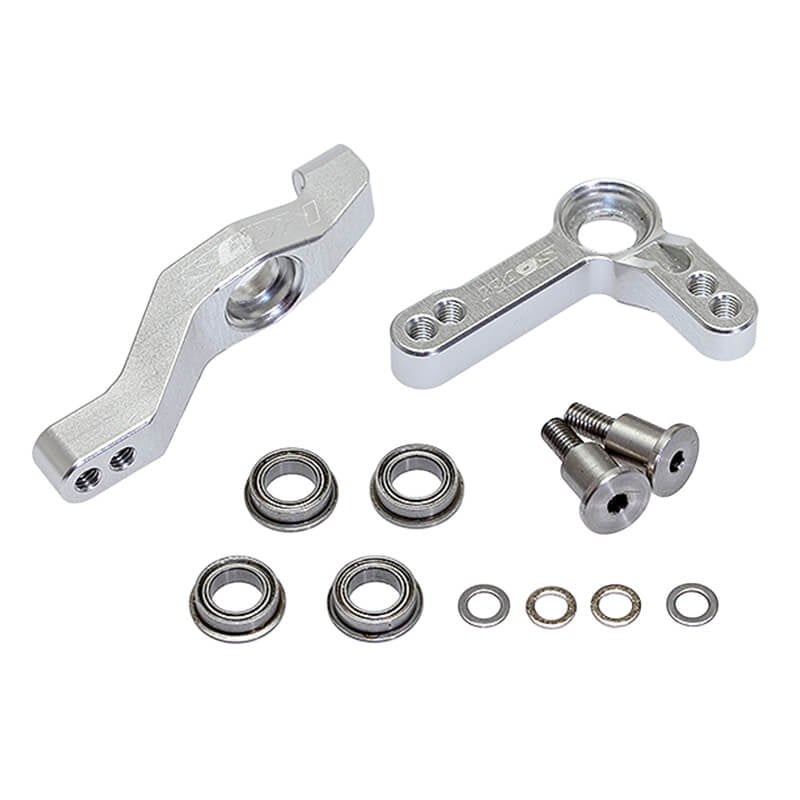CEN RACING ALUMINUM STEERING SET (BALL BEARING TYPE)